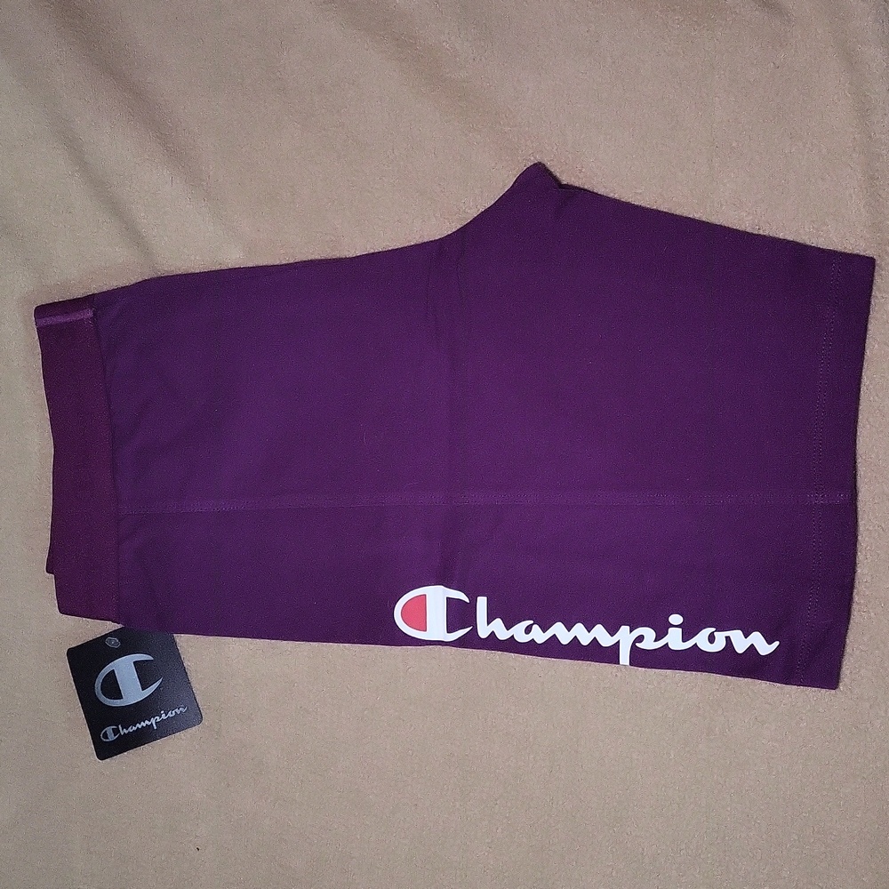 Champion High Waist Streetwear Bike Shorts